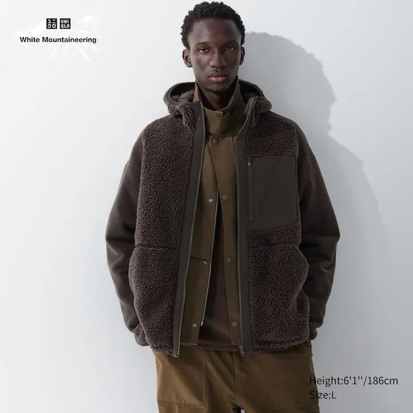Uniqlo mens hot sale fleece jacket